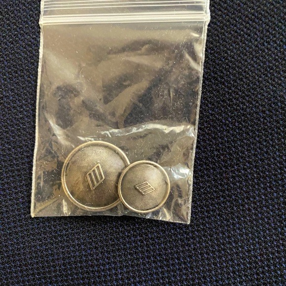 Men’s Sport Coat - LIKE NEW!  Navy Blue - Picture 3 of 5